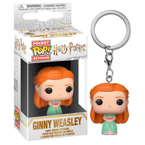 Llavero pocket POP. Ginny Weasley Yule Ball