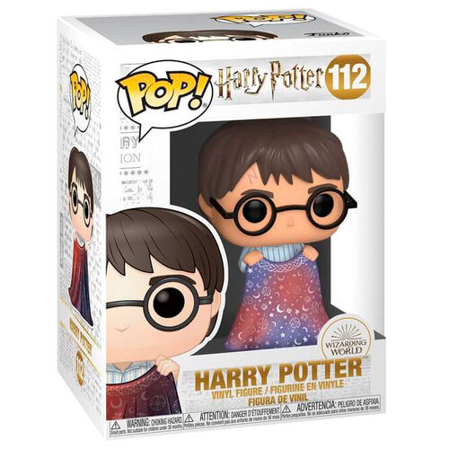 Funko POP! Harry Potter: 112 Harry Potter con capa de invisibilidad